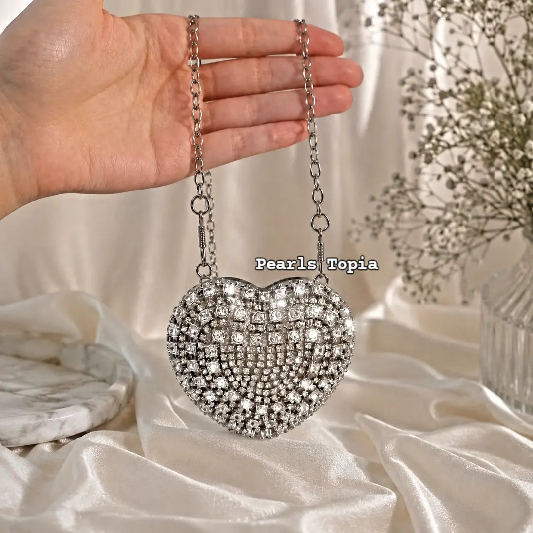 Mini silver bag