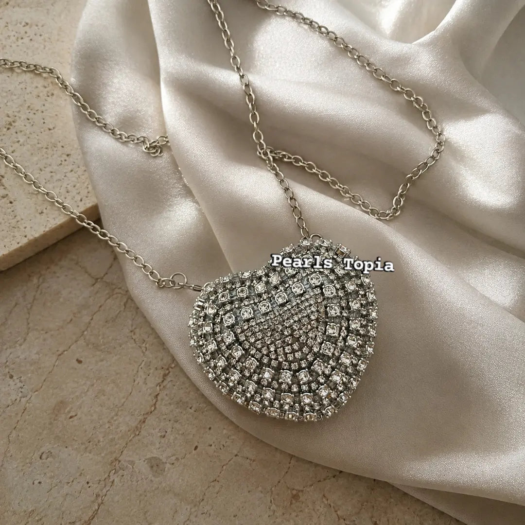 Mini silver bag