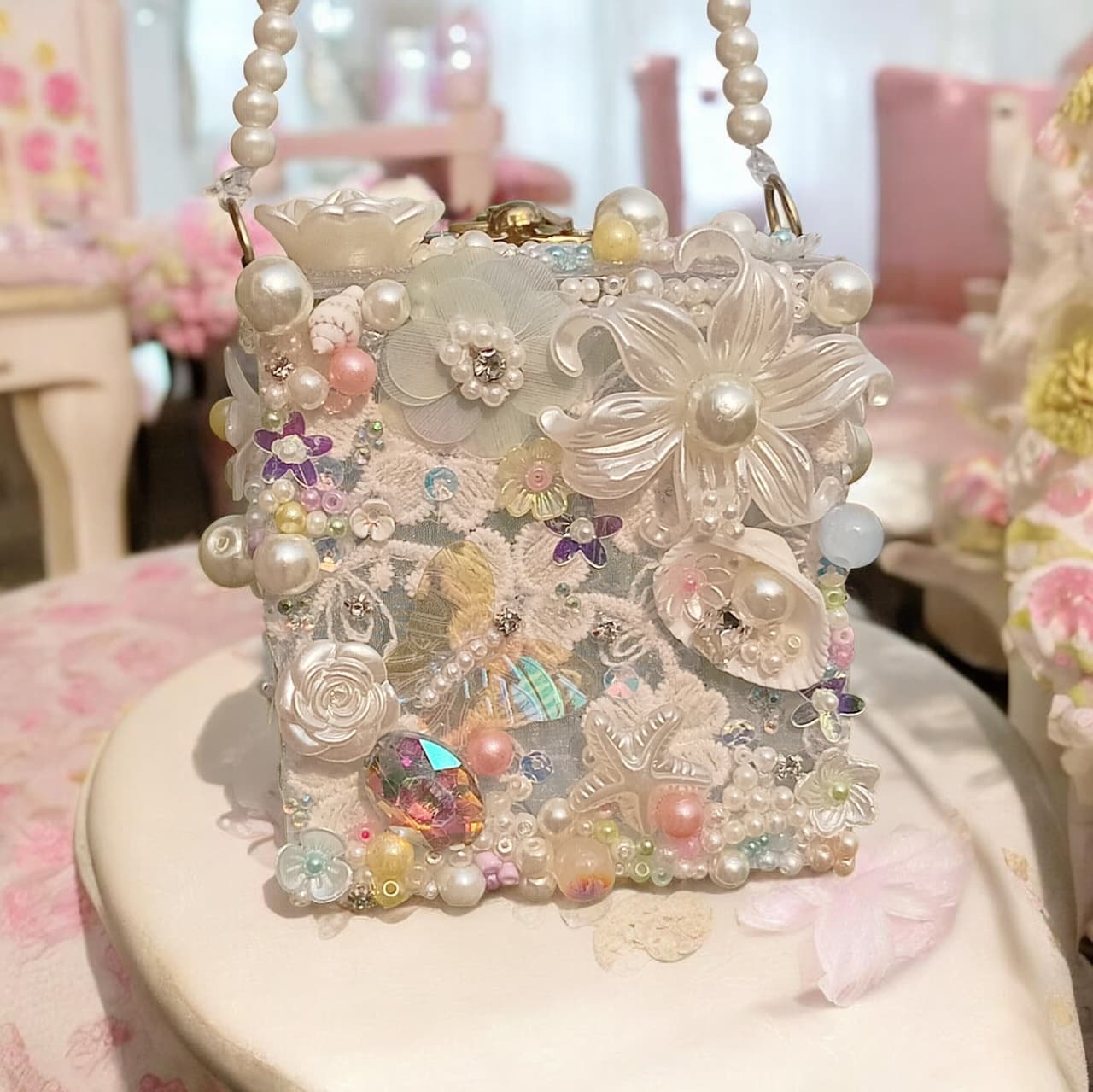Ocean Pearl Mini Bag